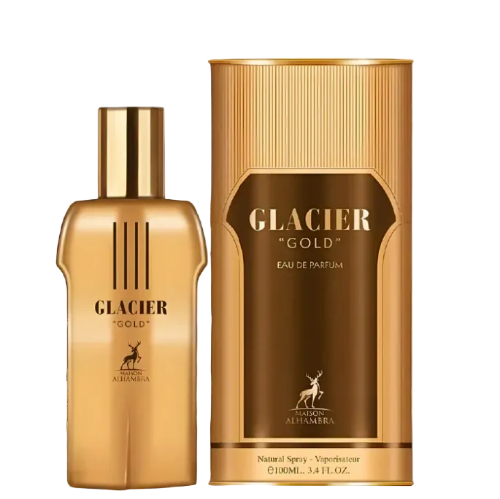 Maison Alhambra Glacier Gold Eau de Parfum Spray 3.4 oz / 100 mL for Men
