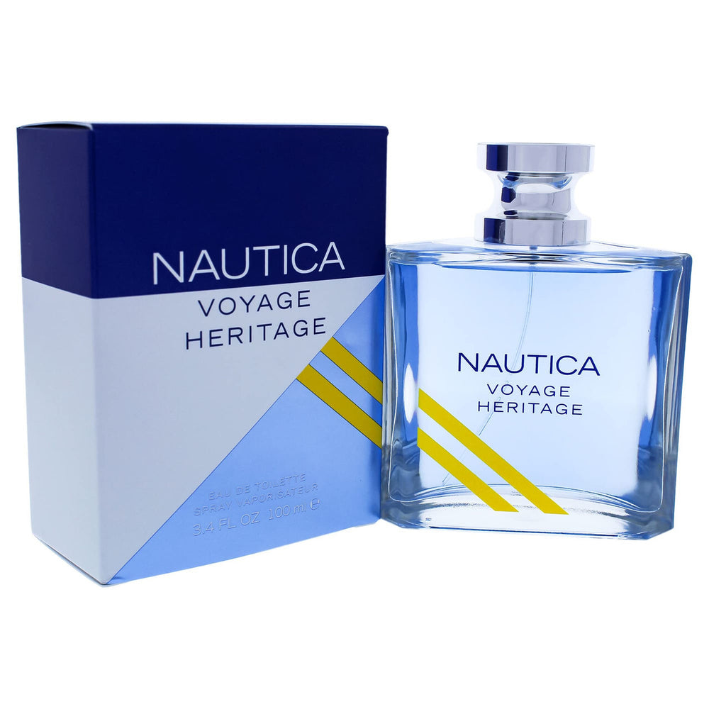 Nautica Voyage Heritage Eau de Toilette Spray 3.4 oz / 100 mL for Men