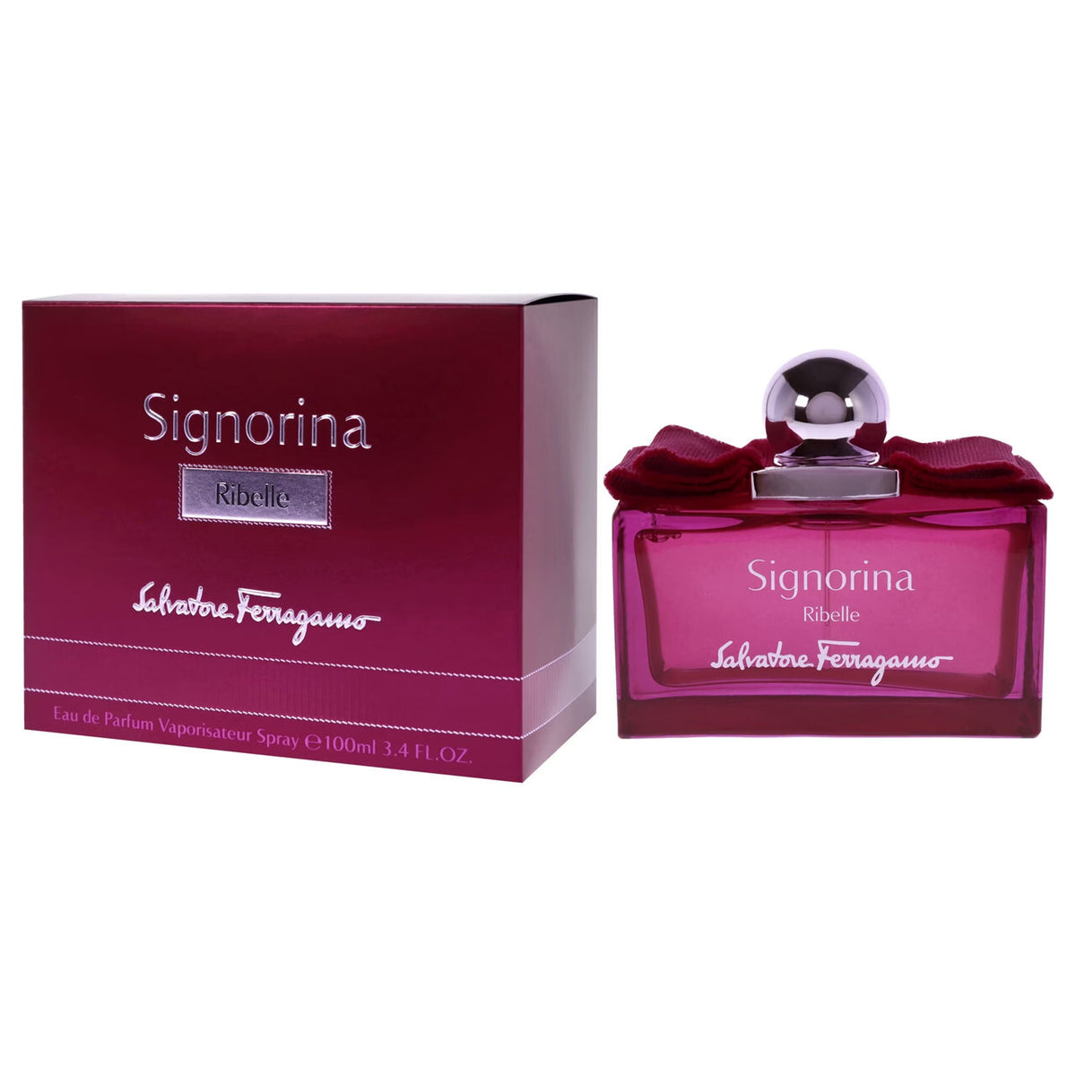 SALVATORE FERRAGAMO SIGNORINA RIBELLE 3.4 EAU DE PARFUM SPRAY FOR WOMEN.