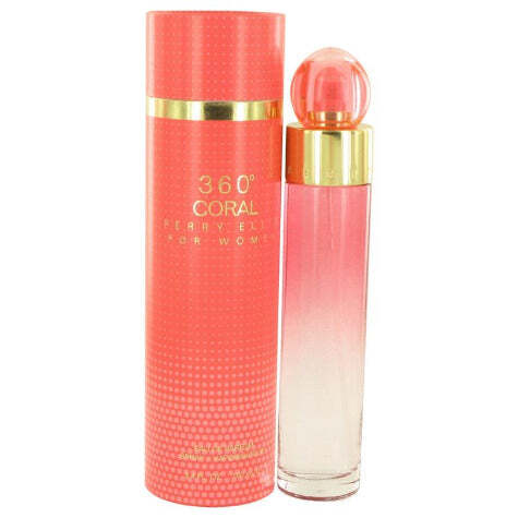 Perry Ellis 360° Coral Eau de Parfum Spray 3.4 oz / 100 mL for Women