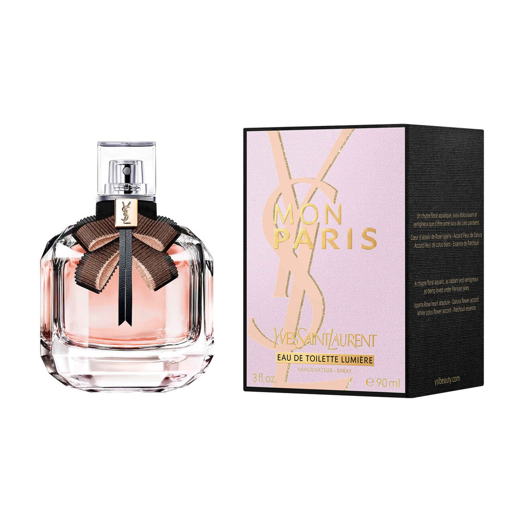 Yves Saint Laurent Mon Paris Lumière Eau de Toilette Spray 3 oz / 90 mL for Women
