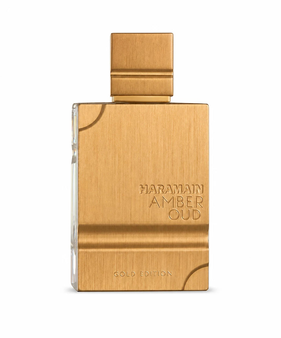 Al Haramain Amber Oud Gold Edition Eau de Parfum 60 ml front bottle on white background