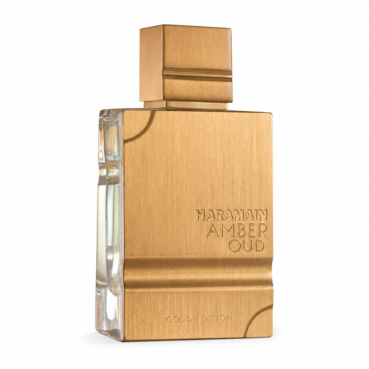 Al Haramain Amber Oud Gold Edition Eau de Parfum 60 ml bottle left angle on white background
