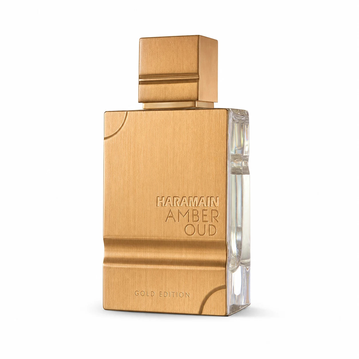 Al Haramain Amber Oud Gold Edition Eau de Parfum 60 ml bottle right angle on white background