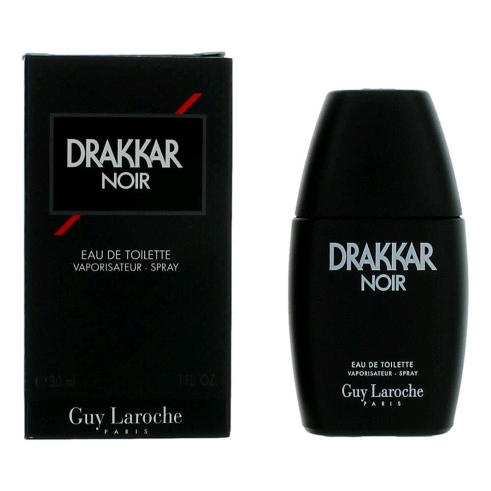 Guy Laroche Drakkar Noir Eau de Toilette Spray 1 oz / 30 mL for Men