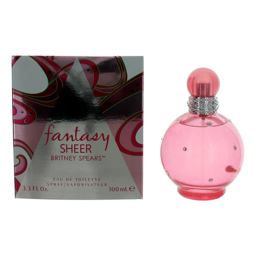 Britney Spears Fantasy Sheer Eau de Toilette Spray 3.3 oz / 100 mL for Women