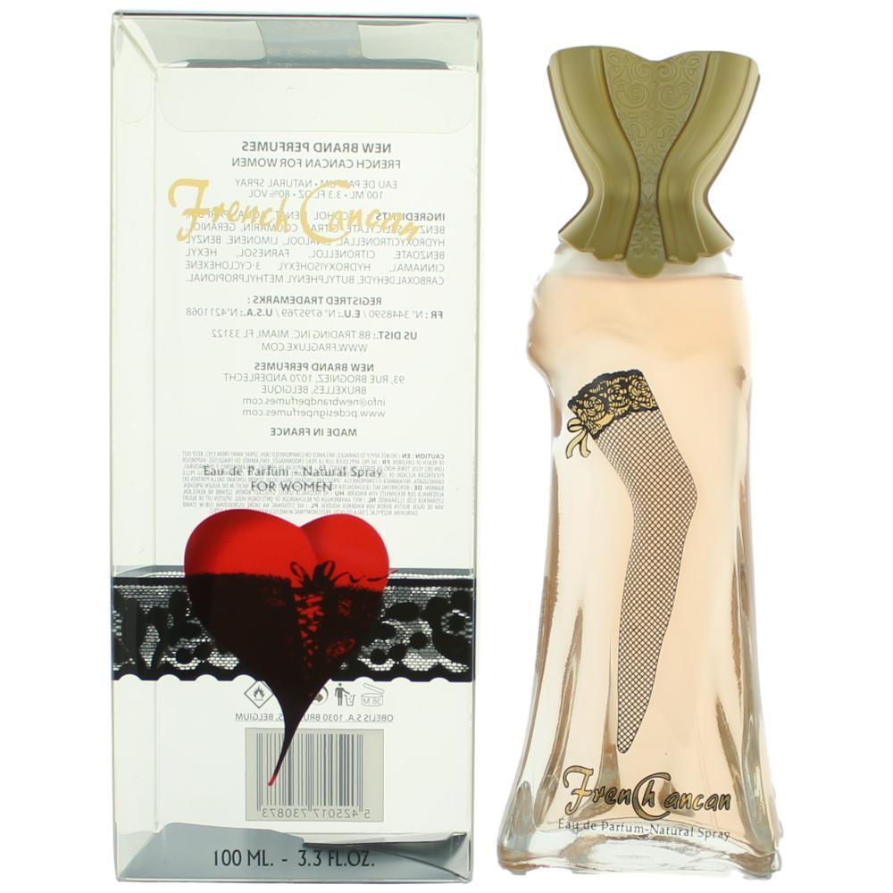New Brand Parfums French Cancan Eau de Parfum Spray 3.3 oz / 100 mL for Women