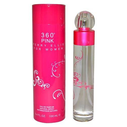 Perry Ellis 360° Pink Eau de Parfum Spray 3.4 oz / 100 mL for Women