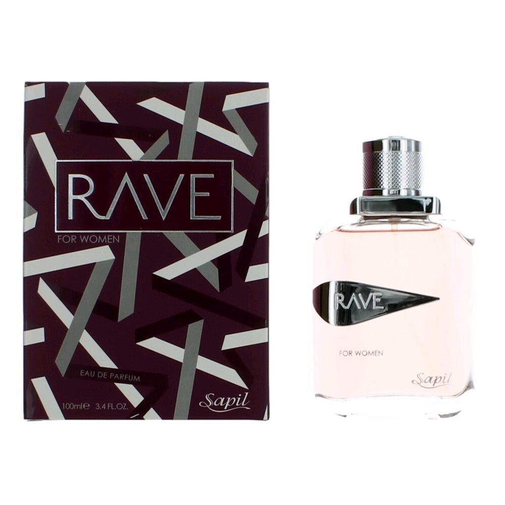Sapil Rave for Women Eau de Parfum Spray 3.4 oz / 100 mL for Women  -  AWSAPRV34S