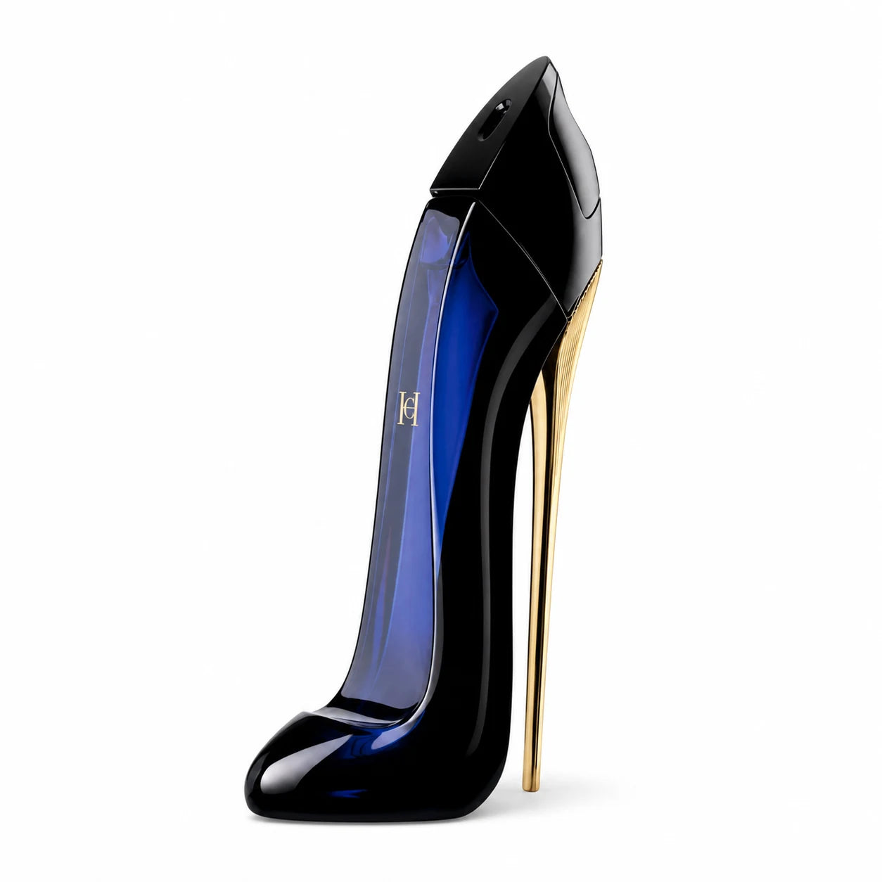 Carolina Herrera Good Girl Eau de Parfum 80 ml stiletto bottle front view on white background