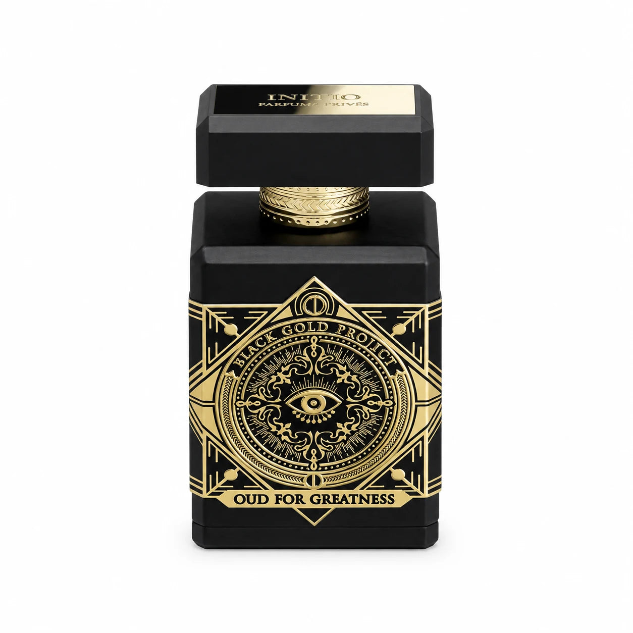 Initio Oud for Greatness Eau de Parfum 90 ml bottle centered on white background