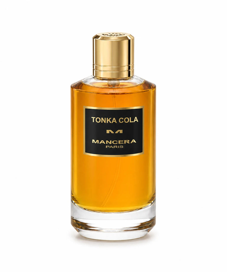 Mancera Tonka Cola Eau de Parfum 120 ml bottle front view on white background
