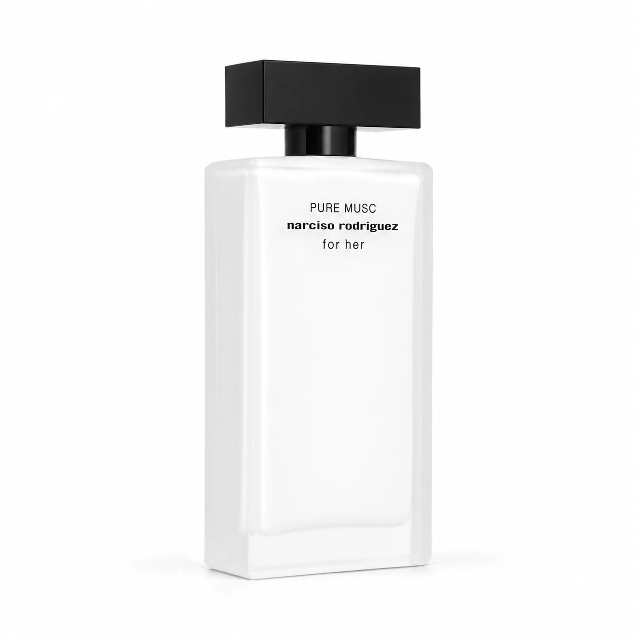 Narciso Rodriguez For Her Pure Musc Eau de Parfum 100 ml bottle, left three-quarter view