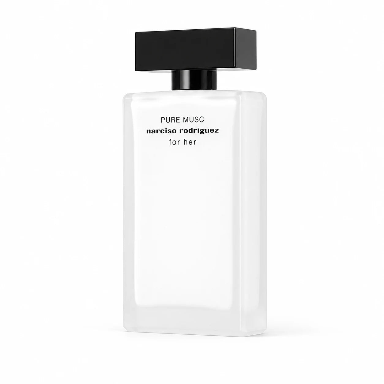 Narciso Rodriguez For Her Pure Musc Eau de Parfum 100 ml bottle, right three-quarter view