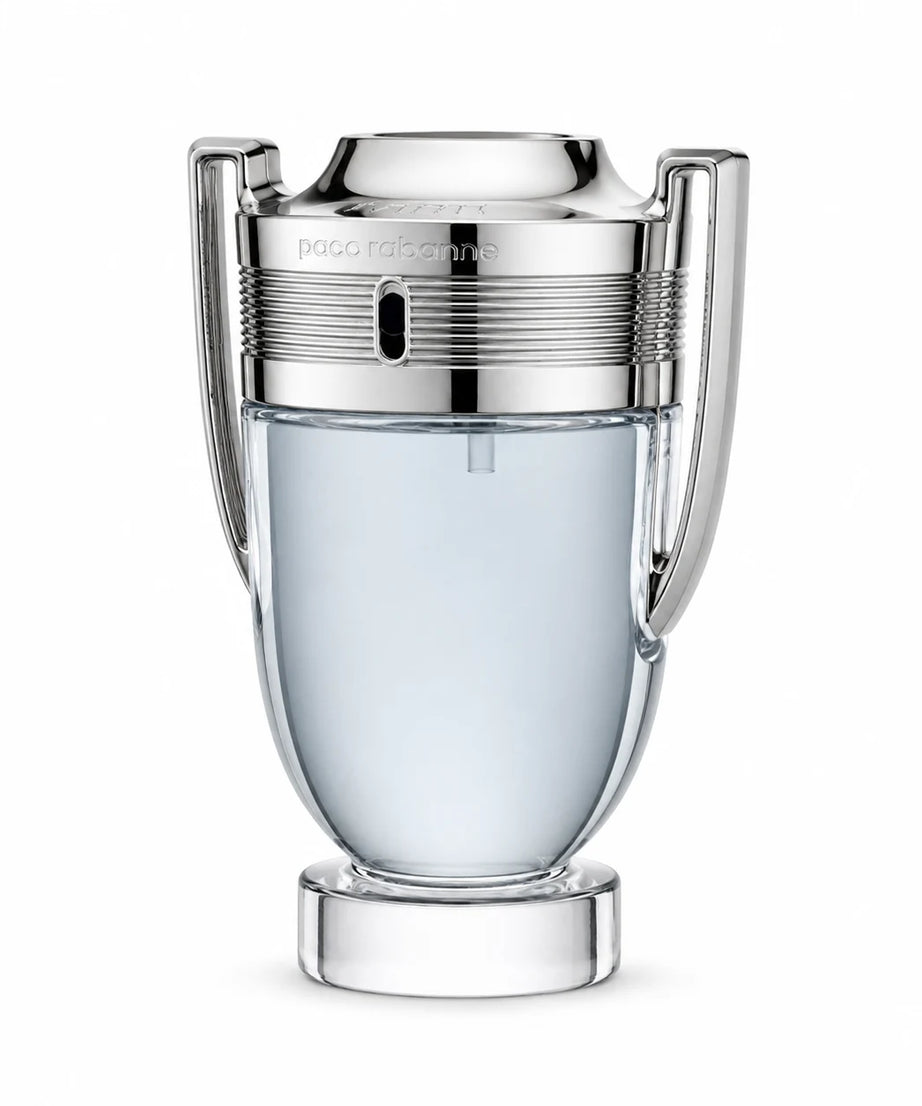 Rabanne Invictus Eau de Toilette 100 ml bottle, right three-quarter view
