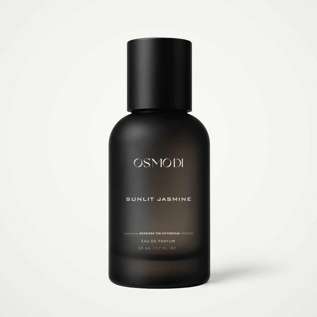 Sunlit Jasmine | Inspired by Boadicea The Victorious Heroine OSMODI perfume bottle with presentation cover