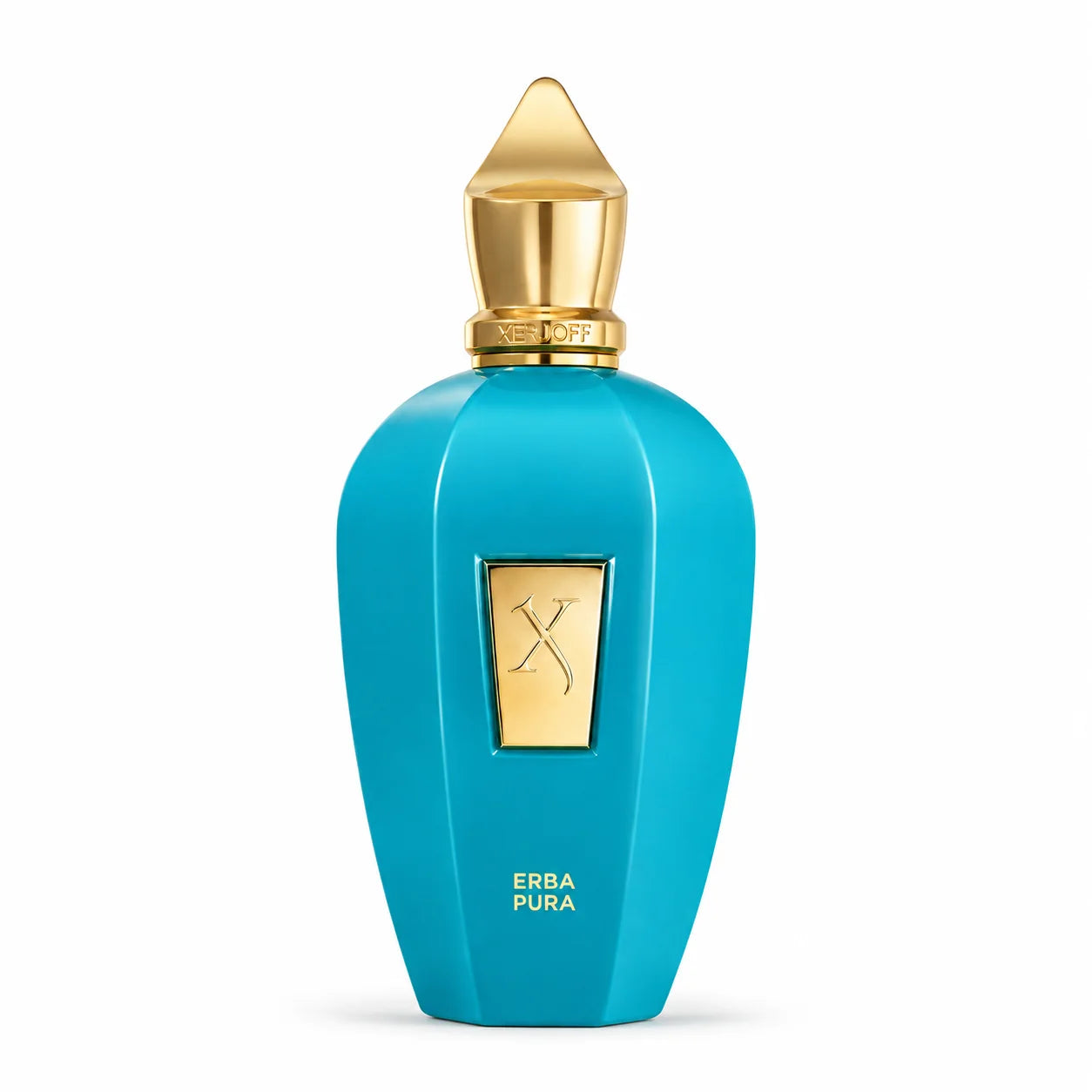Xerjoff Erba Pura Eau de Parfum 100 ml turquoise bottle front view