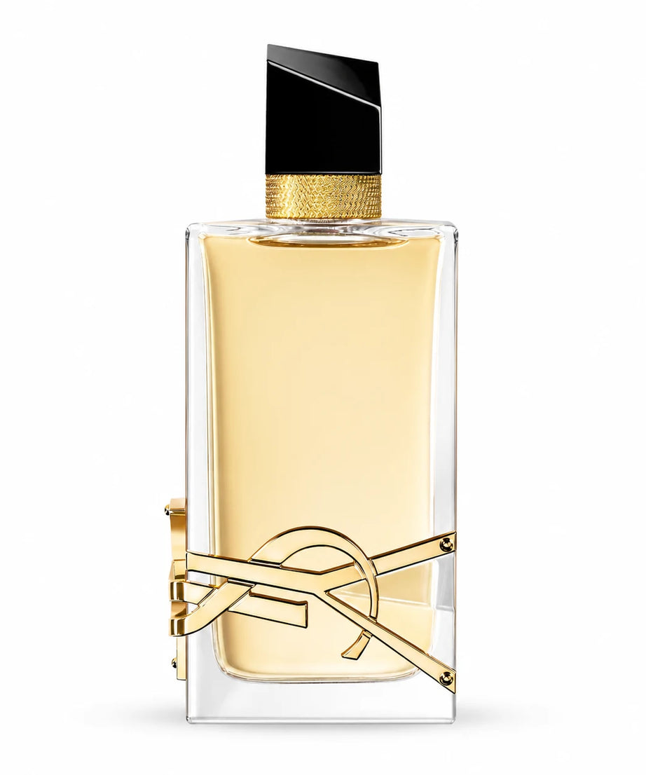 Yves Saint Laurent Libre Eau de Parfum 90 ml bottle on white background